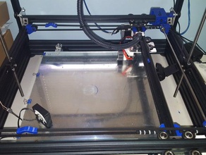 cobblebot eixo horizontal mod v3 3d impressão polia de desvio openbuilds motor passo montagem vslot 3d print model - Mito3D