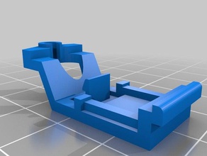 panel curtain g-rail slider replacement parts 3d print model - Mito3D