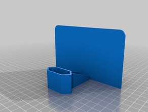 qholder sin balsas 3d de la impresora accesorios 3d print model - Mito3D