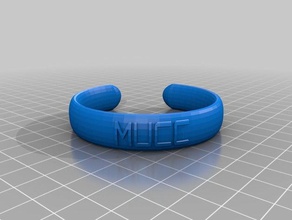 mucc a moda personalizado 3d print model - Mito3D