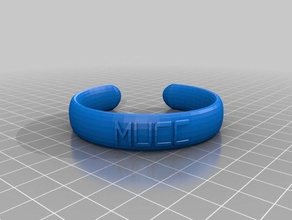 mucc de la moda personalizado 3d print model - Mito3D