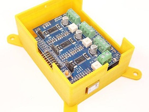 x-carve grbl arduino board case diy 50mm fan xcarve 3d print model - Mito3D