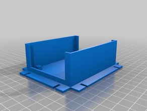 my customized custom circuit board case- mountable electronics 3d print model - Mito3D