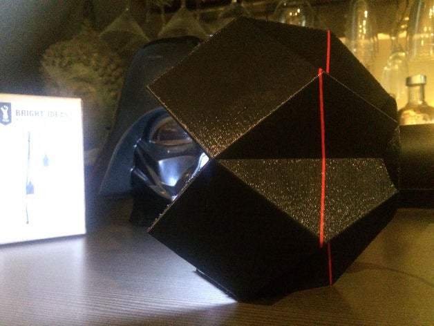 darth vader de la lampe starwars l'abat-jour star wars 3D print model - Mito3D