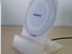 socle chargeur &agrave induction gadgets 3d print model - Mito3D