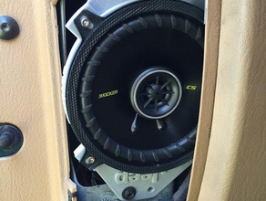 jeep tj front speaker adapter automotive 3d print model - Mito3D