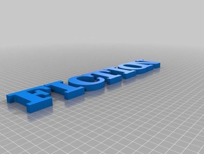 finzione sculture personalizzato 3d print model - Mito3D