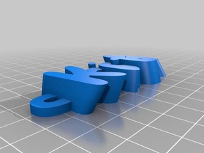 2 kris organizasyon özelleştirilmiş 3d print model - Mito3D