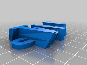 tyler organization customized 3d print model - Mito3D