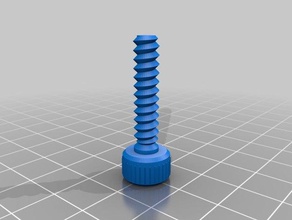 my customized nut job bolt washer threaded rod factory parts 3d print model - Mito3D