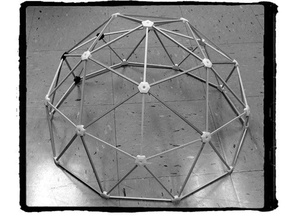 geodesic dome kit 3d printing 3d print model - Mito3D