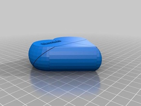 neveah Geburtstag vormontiert geheime Herz-box interactive angepasst 3d print model - Mito3D