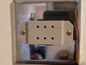İngiltere'de ışık anahtarı kapak ev 3d print model - Mito3D
