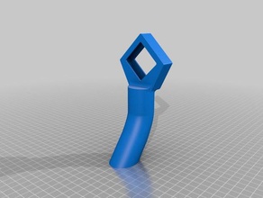 vacuum cleaner nozzle clean drilling diy 3d print model - Mito3D