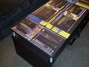 tavolo montante casa 3d print model - Mito3D