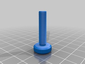 mi nuez de trabajo tuerca tornillo arandela roscada varilla fábrica partes personalizado 3d print model - Mito3D