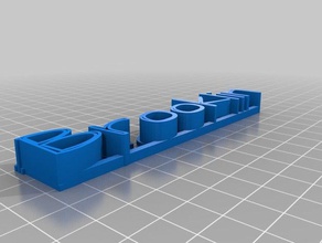 bb sculture personalizzato 3d print model - Mito3D
