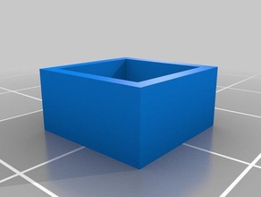 mon personnalisés creux de l'étalonnage cube 3d l'impression tests 3d print model - Mito3D