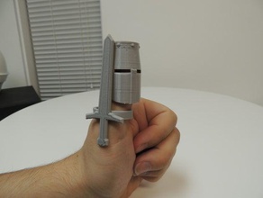 parmak zırh diğer saçma savaş 3d print model - Mito3D