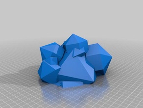 harrison bola personalizada mineral esculturas 3d print model - Mito3D