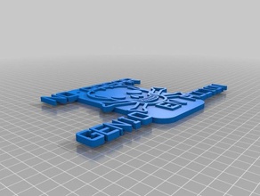 no pasar i segni loghi personalizzato 3d print model - Mito3D