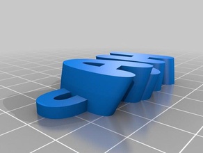 la ceniza organización personalizado 3d print model - Mito3D