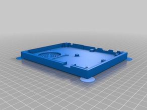 raspberry pi hdd parti nas owncloud caso 3d print model - Mito3D