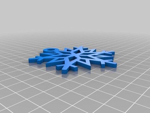 meu personalizados corte floco de neve outros 3d print model - Mito3D