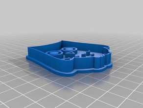 gufo cookie cutter 3d stampa 3d print model - Mito3D