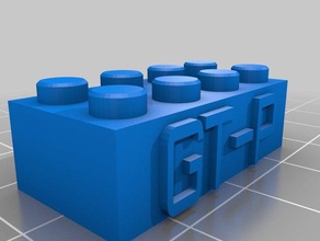 gt-p Bau - Spielzeug angepasst 3d print model - Mito3D