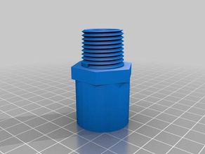5 inch adapter electrical parts components 3d print model - Mito3D