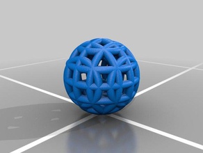 circle ball math art 3d print model - Mito3D