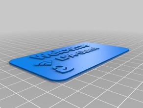 mi personalizados wi-fi de la señal decoración 3d print model - Mito3D