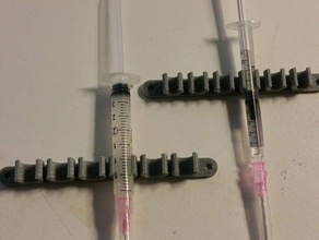 1ml syringe holder electronics customized 3d print model - Mito3D