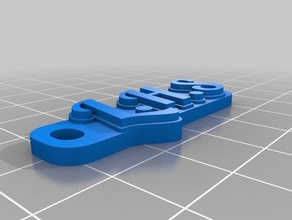 lhs keychains customized 3d print model - Mito3D