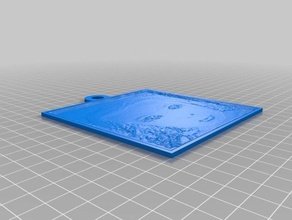 tecla lithopane 2d art customized 3d print model - Mito3D