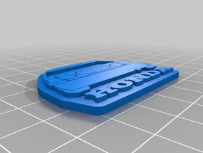 hatchback signs logos customized 3d print model - Mito3D