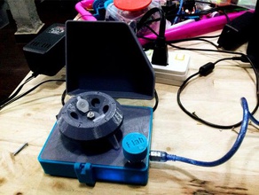 diybio centrifuge biology microcentrifuge rotor 3d print model - Mito3D