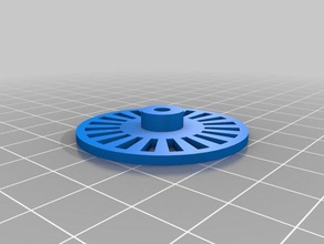 parametric encoder wheel public domain parts customizer 3d print model - Mito3D