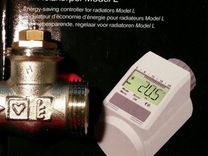 adaptateur thermostatique vanne de radiateur ménage 3d print model - Mito3D