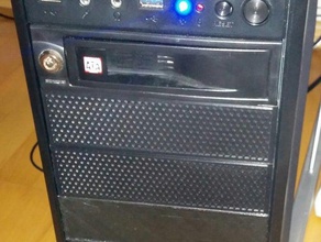 525 coperchio dello slot computer 3d print model - Mito3D