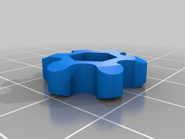 yüzük hex somun sıkma özelleştirilmiş parmağımı araçlar 3D print model - Mito3D