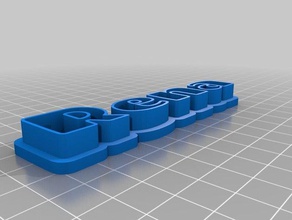 rena las esculturas personalizado 3d print model - Mito3D
