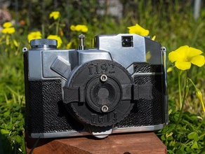 koroll 6x 45 iğne deliği kamera 3d print model - Mito3D