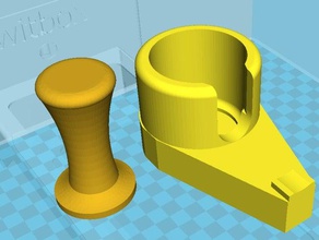 Kaffee-tamp-stand manipulieren remix delonghi ec680m Essen trinken 3d print model - Mito3D