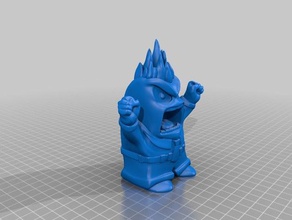de dentro para fora a raiva esculturas pixar 3d print model - Mito3D