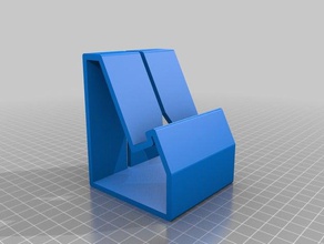 customizable phone stand mobile android charging dock customizer gadget iphone 3d print model - Mito3D