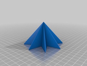 8 puntas de la estrella 51 grados ángulo matemáticas art personalizado 3d print model - Mito3D