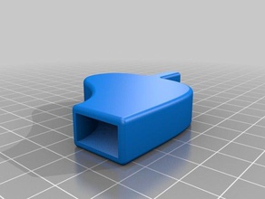 Signalpfeife - Spielzeug Spiele makeitloud safety whistle 3d print model - Mito3D
