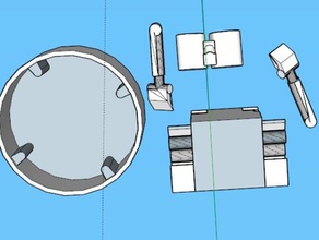 3pi pololu wall-e la robotique 3d print model - Mito3D